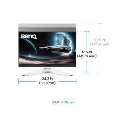 Écran LED - jeux - 27" - 2560 x 1440 2K @ 180 Hz - IPS - 400 cd - m² - 1000:1 - DisplayHDR 400 - 1 ms -... (EX271Q)_10