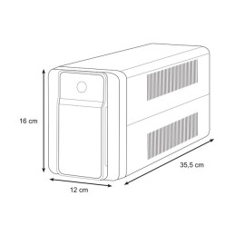 Onduleur - CA 230 V - 520 Watt - 950 VA - USB - connecteurs de sortie : 4 - noir (BX950MI-FR)_6