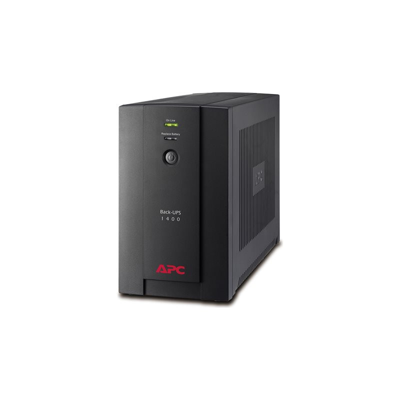 Onduleur - AVR - CA 230 V - 700 Watt - 1400 VA - USB - connecteurs de sortie : 8 - noir (BX1400UIR)_1