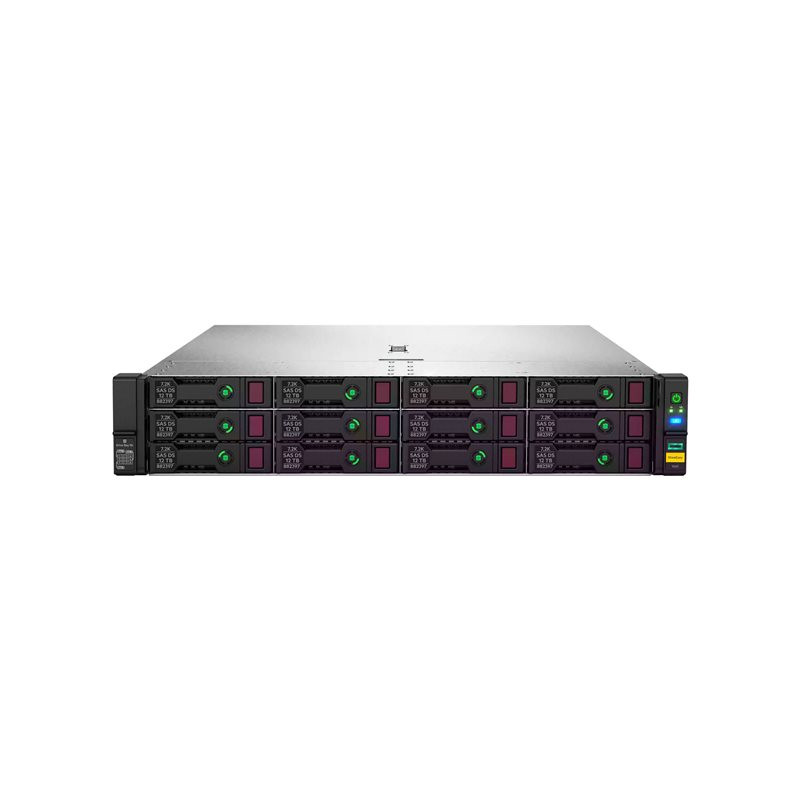 Serveur NAS - 12 Baies - 64 To - rack-montable - SATA 6Gb - s - SAS 12Gb - s - HDD 8 To x 8 - RAID 0, 1... (Q2P75B)_1