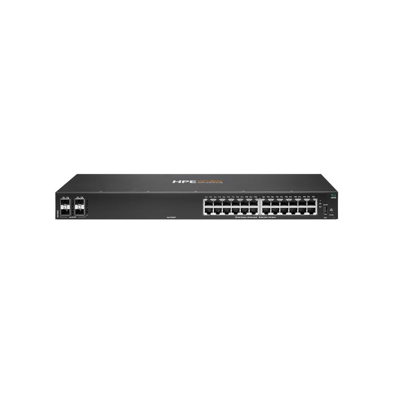 Commutateur - Géré - 24 x 10 - 100 - 1000 + 4 x Gigabit SFP (liaison montante) - flux d'air côte à c... (R8N88BABB)_1