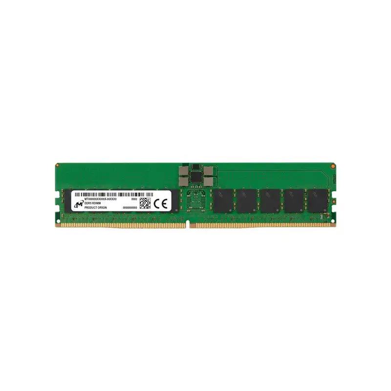 Micron - DDR5 - module - 48 Go - DIMM 288 broches - 5600 MHz - PC5-44800 - CL46 - mémoire e... (MTC20F104XS1RC56BR)_1 Micron - DDR5 - module - 48 Go - DIMM 288 broches - 5600 MHz - PC5-44800 - CL46 - mémoire e... (MTC20F104XS1RC56BR)_1