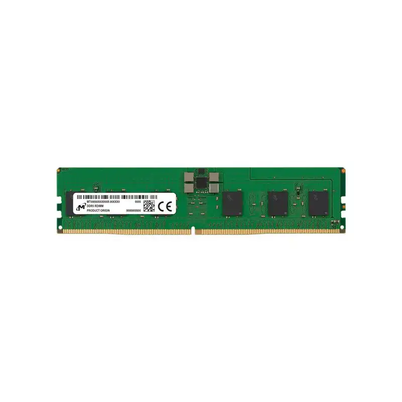 Micron - DDR5 - module - 24 Go - DIMM 288 broches - 5600 MHz - PC5-44800 - CL46 - mémoire e... (MTC10F108YS1RC56BR)_1 Micron - DDR5 - module - 24 Go - DIMM 288 broches - 5600 MHz - PC5-44800 - CL46 - mémoire e... (MTC10F108YS1RC56BR)_1