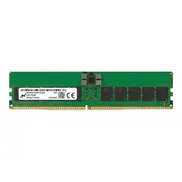 Micron - DDR5 - module - 32 Go - DIMM 288 broches - 6400 MHz - PC5-51200 - CL52 - 1.1 V - m... (MTC20F1045S1RC64BR)_1