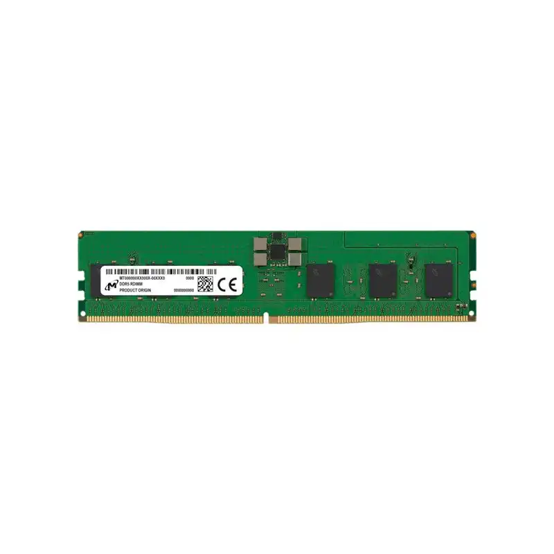 Micron - DDR5 - module - 16 Go - DIMM 288 broches - 6400 MHz - PC5-51200 - CL52 - 1.1 V - m... (MTC10F1084S1RC64BR)_1 Micron - DDR5 - module - 16 Go - DIMM 288 broches - 6400 MHz - PC5-51200 - CL52 - 1.1 V - m... (MTC10F1084S1RC64BR)_1
