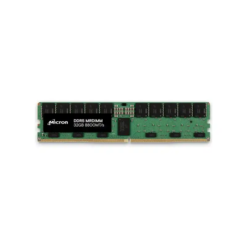 Micron - DDR5 - module - 32 Go - DIMM 287-pin faible encombrement - 4400 MHz - PC5-70400 ... (MTC20F2085S1HC88XD1R)_1 Micron - DDR5 - module - 32 Go - DIMM 287-pin faible encombrement - 4400 MHz - PC5-70400 ... (MTC20F2085S1HC88XD1R)_1
