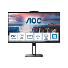AOC Value-line - V5 series - écran LED - 24" (23.8" visualisable) - 1920 x 1080 Full HD (1080p) @ 75... (24V5CW/BK)_1