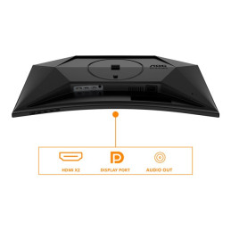AOC Gaming - G4 Series - écran LED - jeux - incurvé - 27" - 2560 x 1440 QHD @ 180 Hz - Fast VA - 300 c... (CQ27G4X)_13