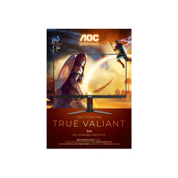 AOC Gaming - G4 Series - écran LED - jeux - incurvé - 27" - 2560 x 1440 QHD @ 180 Hz - Fast VA - 300 c... (CQ27G4X)_14
