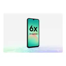 Samsung Galaxy A26 - 5G smartphone - double SIM - RAM 6 Go - Mémoire interne 128 Go - microSD s... (SM-A266BZKBEUB)_11
