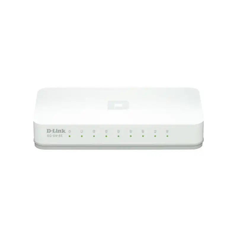 dlinkgo 8-Port Fast Ethernet Easy Desktop Switch GO-SW-8E - Commutateur - 8 x 10 - 100 - de bureau ... (GO-SW-8E/E)_1