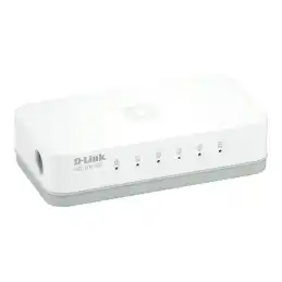 dlinkgo 5-Port Fast Ethernet Easy Desktop Switch GO-SW-5E - Commutateur - 5 x 10 - 100 - de bureau (GO-SW-5E/E)_2