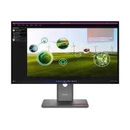 Lenovo ThinkVision P27Q-40 - Écran LED - 27" - 2560 x 1440 QHD @ 120 Hz - IPS - 350 cd - m² - 1500:... (64A7GAT6EU)_1