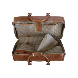 Sac à bandoulière - cuir pleine fleur - brun clair (WKAAGT001113)_5