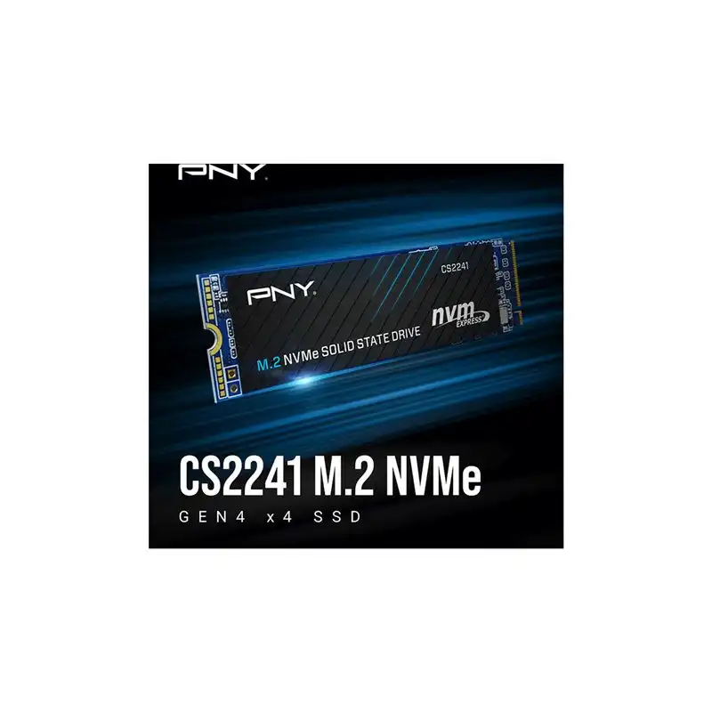 PNY CS2241 - SSD - 500 Go - interne - M.2 2280 - PCIe 4.0 x4 (NVMe) (M280CS2241-500-RB)_1