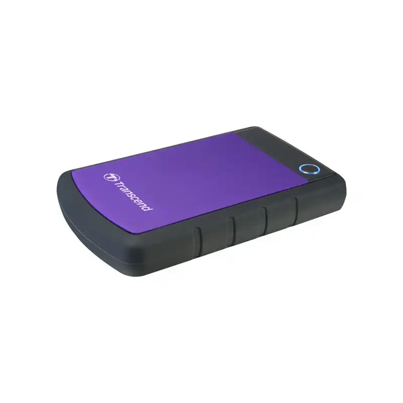 Transcend StoreJet 25H3P - Disque dur - 2 To - externe (portable) - 2.5" - USB 3.0 - violet brillant (TS2TSJ25H3P)_1