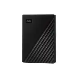 WD My Passport WDBR9S0060BBK - Disque dur - chiffré - 6 To - externe (portable) - USB 3.2 G... (WDBR9S0060BBK-WESN)_1