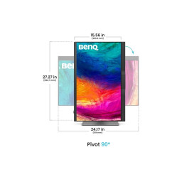 Écran LED - 27" - 3840 x 2160 4K UHD (2160p) @ 60 Hz - IPS - 400 cd - m² - 1000:1 - HDR10 - 5 ms - 2xH... (PD2770U)_2