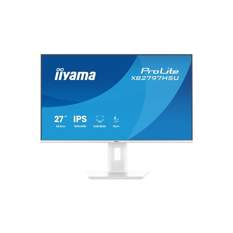 iiyama ProLite - Écran LED - 27" - 1920 x 1080 Full HD (1080p) @ 120 Hz - IPS - 350 cd - m² - 150... (XB2797HSU-W1)_1