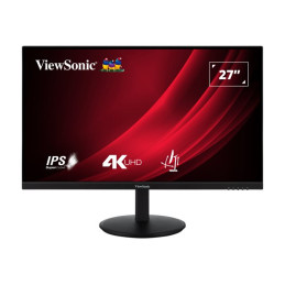 ViewSonic - Écran LED - 27" - 3840 x 2160 4K @ 60 Hz - IPS - 360 cd - m² - 1200:1 - HDR10 - 4 ms - 2... (VG2708-4K)_1