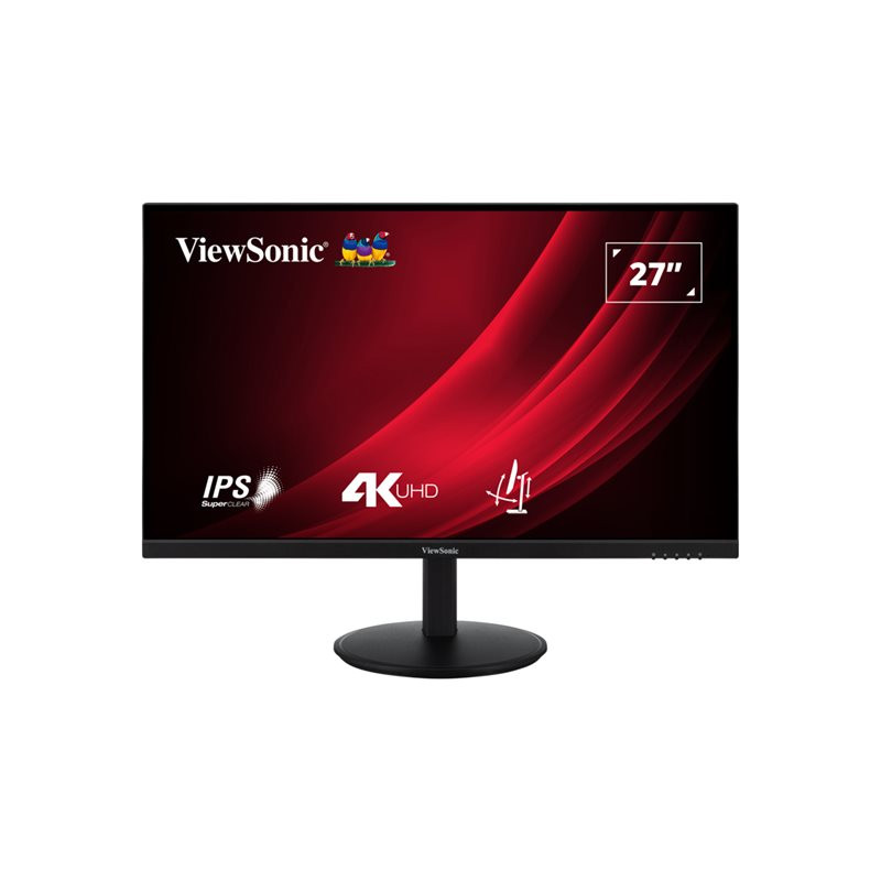 ViewSonic - Écran LED - 27" - 3840 x 2160 4K @ 60 Hz - IPS - 360 cd - m² - 1200:1 - HDR10 - 4 ms - 2... (VG2708-4K)_1