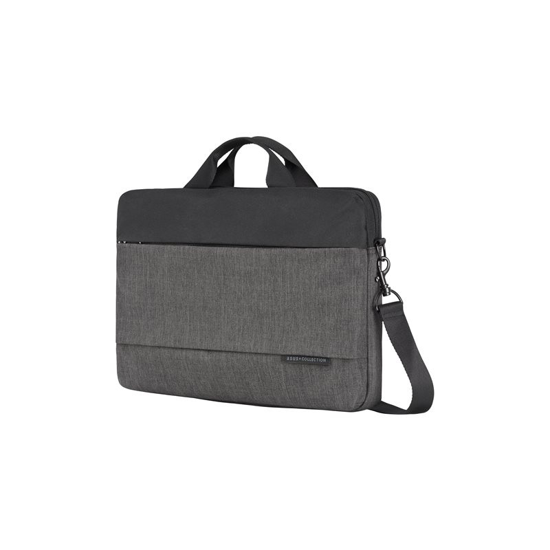 Sacoche pour ordinateur portable - 15.6" - noir, gris foncé (90XB01DN-BBA000)_1