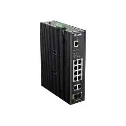 D-Link DIS 200G-12PS - Commutateur - Géré - 10 x 10 - 100 - 1000 (8 PoE+) + 2 x SFP - Montage su... (DIS-200G-12PS)_3
