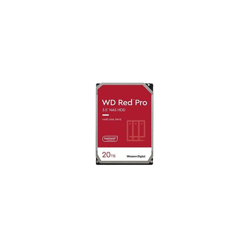 WD Red Pro WD202KFGX - Disque dur - 20 To - interne - 3.5" - SATA 6Gb - s - 7200 tours... (7211320T-7050500-000-RS)_1