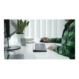 Targus - Clavier grande taille Bluetooth® EcoSmart® à énergie solaire (Nordique) (AKB868NO)_13