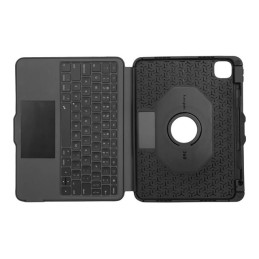 Clavier et étui - avec trackpad - rétroéclairé - sans fil - Bluetooth 5.0 - QWERTY - Nordique - noir (THZ988NO)_1