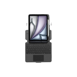 Clavier et étui - avec trackpad - rétroéclairé - sans fil - Bluetooth 5.0 - QWERTY - noir (THZ967US)_3