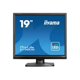 19", dalle TN, 1280x1024, 3ms, 250cd - m², 1000:1, Haut-parleurs, 1xHDMI, 1xDisplayPort, VESA 100x100 (E1980S-B1)_1