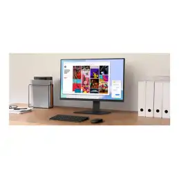 LG - BA850 Series - écran LED - 24" (23.8" visualisable) - 1920 x 1080 Full HD (1080p) @ 100 Hz - IP... (24BA850-B)_10