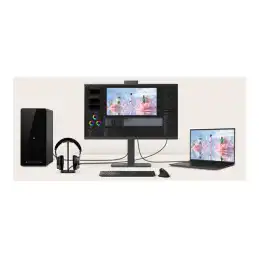 LG - BA850 Series - écran LED - 24" (23.8" visualisable) - 1920 x 1080 Full HD (1080p) @ 100 Hz - IP... (24BA850-B)_11