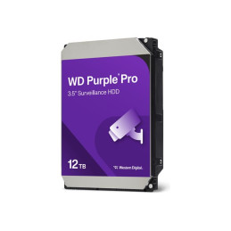 WD Purple Pro - Disque dur - 12 To - interne - 3.5" - SATA 6Gb - s - 7200 tours - min - mémoire tamp... (WD121PURP)_1