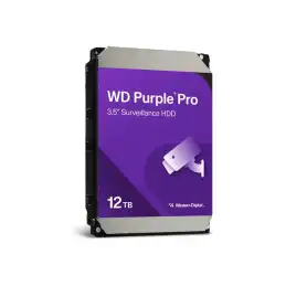 WD Purple Pro - Disque dur - 12 To - interne - 3.5" - SATA 6Gb - s - 7200 tours - min - mémoire tamp... (WD121PURP)_3