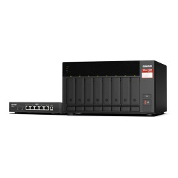 Serveur NAS - 8 Baies - SATA 6Gb - s - RAID RAID 0, 1, 5, 6, 10, 50, JBOD, 60 - RAM 8 Go - 2.5 Gi... (TS-873A-SW5T)_1
