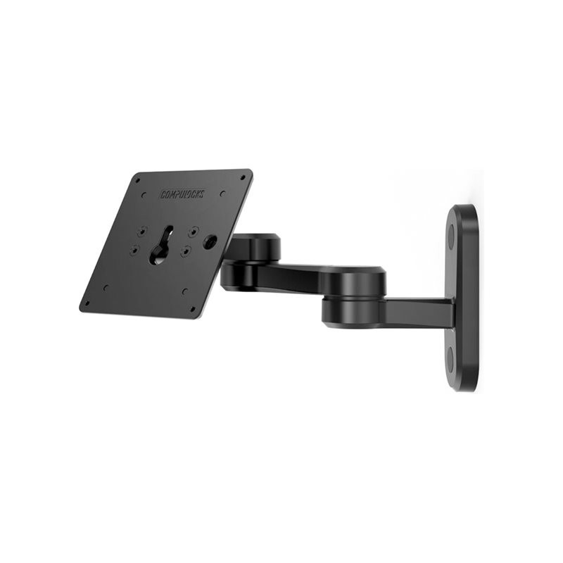 Kit de montage (bras pivotant) - pour tablette - acier - noir - sous l'armoire, angle de mur inté... (827BUCLGVWMB)_1