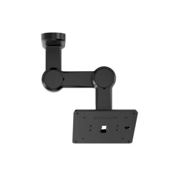 Kit de montage (bras pivotant) - pour tablette - acier - noir - sous l'armoire, angle de mur inté... (827BUCLGVWMB)_4