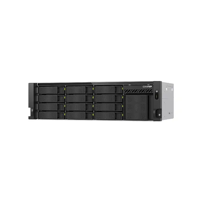 Serveur NAS - 12 Baies - rack-montable - SATA 6Gb - s - RAID 0, 1, 5, 6, 10, 50, 60, JBOD - ... (TS-H1655XEU-RP-8G)_1