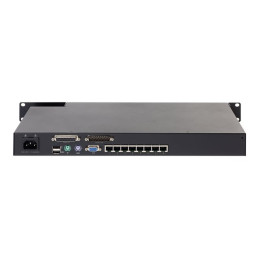 Commutateur KVM - CAT5 - 8 x KVM port(s) - 1 utilisateur local - Montable sur rack - Conformité TAA -... (KVM0108A)_3