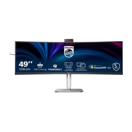 6000 Series - écran LED - incurvé - 49" (48.8" visualisable) - 5120 x 1440 SuperWide @ 100 Hz -... (49B2U6903CH/00)_1