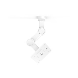 Kit de montage (bras pivotant) - pour tablette - acier - blanc - sous l'armoire, angle de mur int... (827WUCLGVWMW)_2