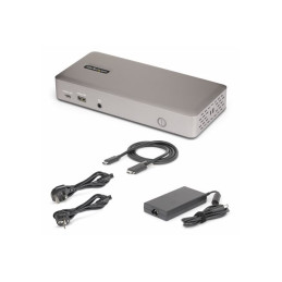 Station d'accueil - USB4 - Thunderbolt 4 - 3 x DP, 3 x HDMI - 1GbE, 2.5GbE - 180 Watt (150UE-USB4DOCKTRIPLE)_5
