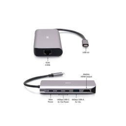 Station d'accueil - USB-C - Thunderbolt 3 - HDMI - 1GbE (C2G54551)_4