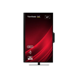 ViewSonic - Écran LED - 27" - 2560 x 1440 QHD @ 120 Hz - IPS - 1500:1 - 4 ms - HDMI, DisplayPort, U... (VG2741V-2K)_1