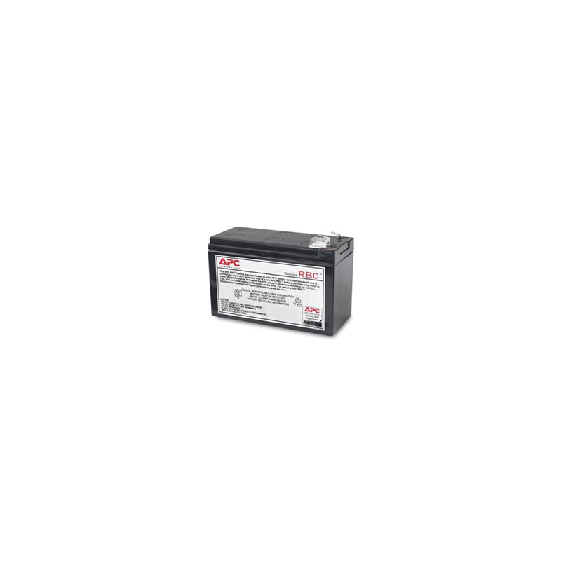 Batterie d'onduleur - 1 x batterie - Acide de plomb - noir - pour P - N: BE650G2-CP, BE650G2-FR, BE6... (APCRBC110)_1