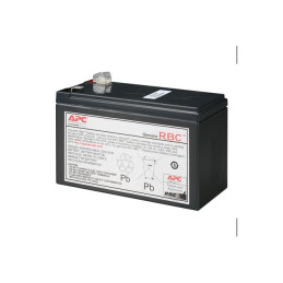 Batterie d'onduleur - 1 x batterie - Acide de plomb - 128 Wh - noir - pour Back-UPS Pro BR900MI (APCRBC164)_1