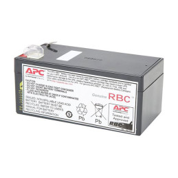 Batterie d'onduleur - 1 x batterie - Acide de plomb - noir - pour P - N: BE325-CN, BE350D-LM, BE350G, BE... (RBC35)_1
