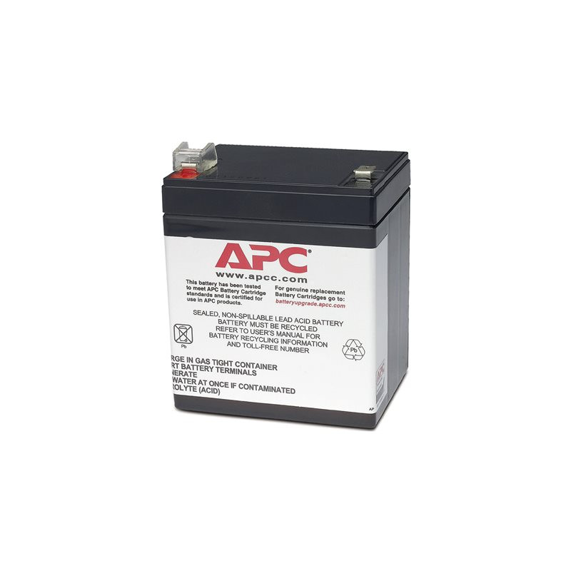 Batterie d'onduleur - 1 x batterie - Acide de plomb - pour Back-UPS ES 350, 500 (RBC46)_1